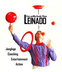 Jongleur Leinado - Eine umWerfende Show
